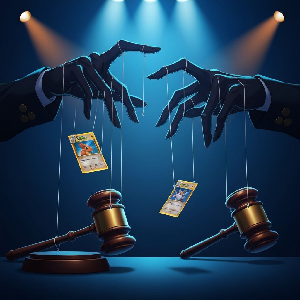 Shadowy puppet masters manipulating the card market